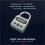 Timer Padlock LCD Display Backlight 999 Hours Max Timing Super Long Standby Anti-Addiction Electronic Backpack Lock B 4