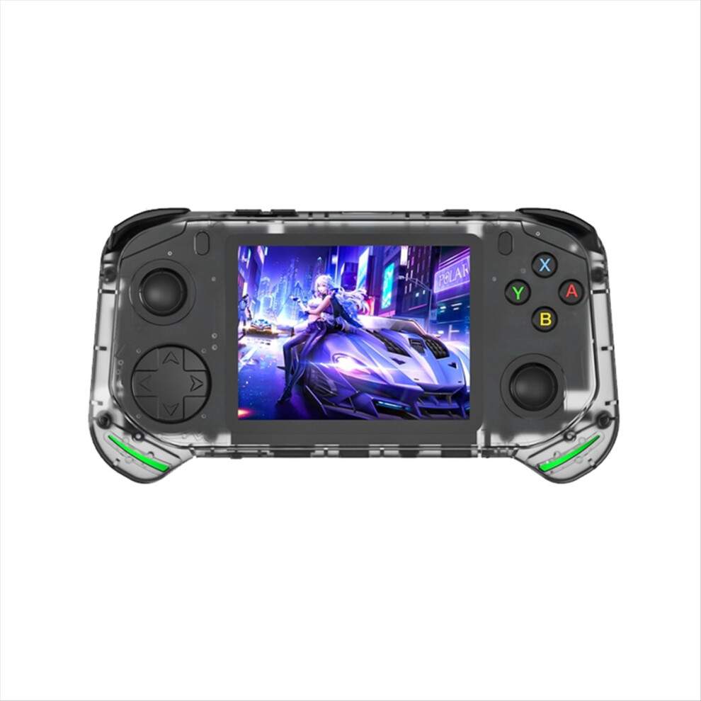 Rx6h Retro Handheld Video Game Console 64Gb 15000+ Games 3.5Inch Ips Screen Linux Pocket Player Supports 20+ Emulators B Black 4852710021846