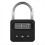 Timer Padlock LCD Display Backlight 999 Hours Max Timing Super Long Standby Anti-Addiction Electronic Backpack Lock A 1