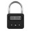 Timer Padlock LCD Display Backlight 999 Hours Max Timing Super Long Standby Anti-Addiction Electronic Backpack Lock A 10
