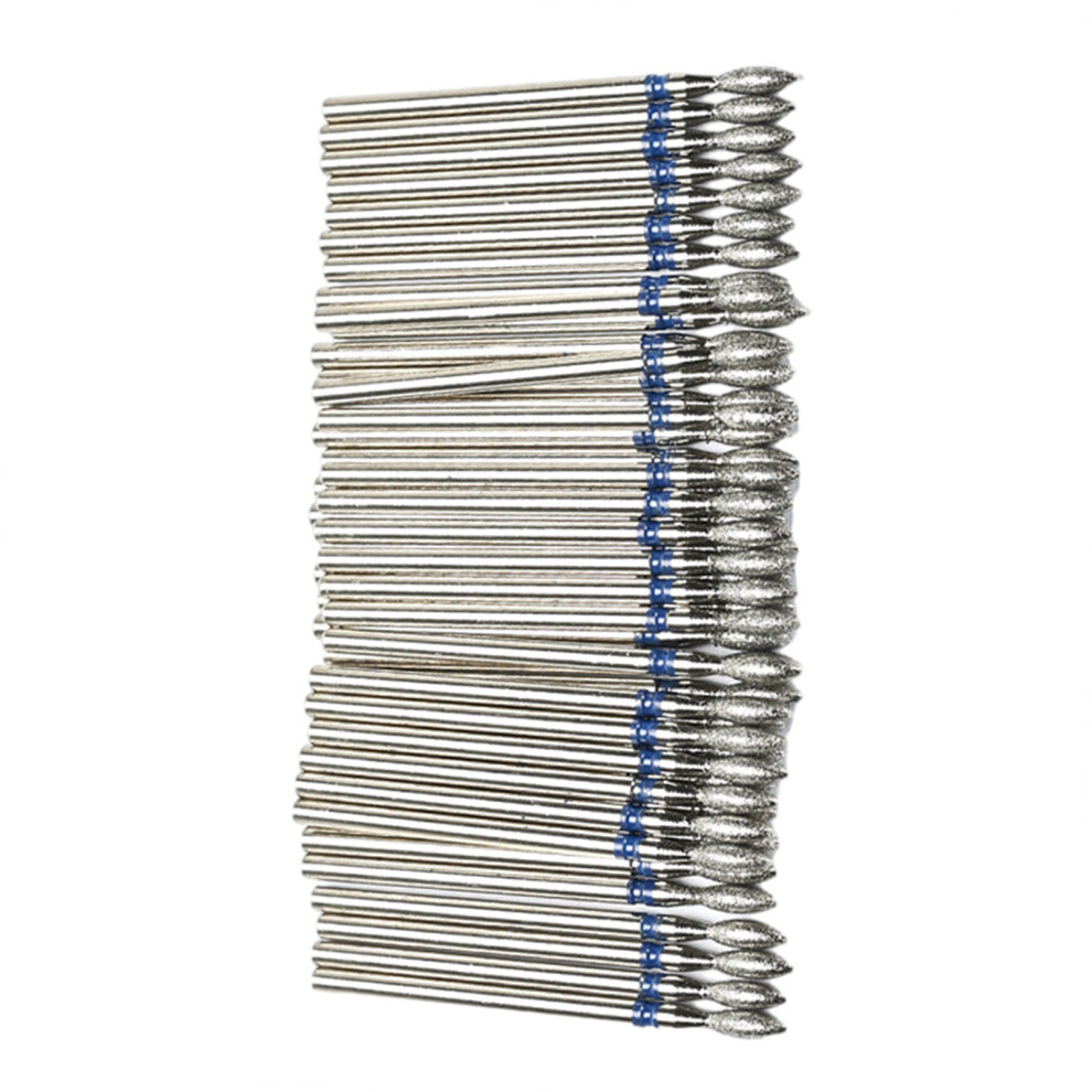 50Pcs Cuticle Drill Bit Cuticle Drill Bits for Nails-LA1