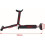 Motorcycle Rear Paddock Stand with Adjustable Height 3138cm, Foldable Design and NonSlip Base 4