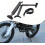Motorcycle Rear Paddock Stand with Adjustable Height 3138cm, Foldable Design and NonSlip Base 3