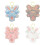 Stylish Rabbit Keyring Gift Elegant Keychain Pendant for-Blue 2