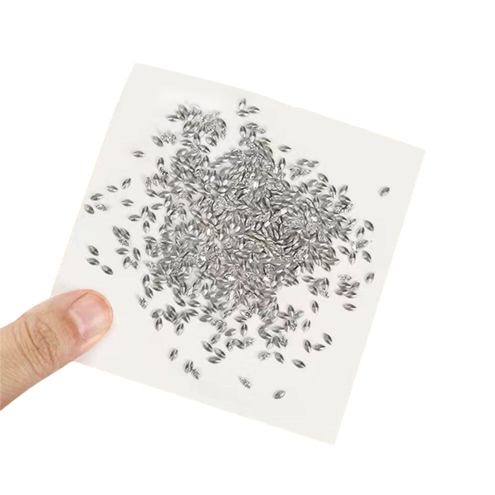 Nail Rhinestones Nail Charms Crystal Nail-Horse Eye Transpar