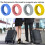 4/8pcs Portable Protect Your Luggage Wheels-Light Grey 8 pieces 4