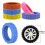 4/8pcs Convenient Silicone Wheel Protectors-Light Grey 4 pieces 6