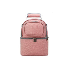 Insulated Breast Milk Storage Bag Convenient Solution for-Pink