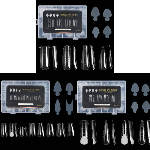 Nail Extension Tips Nail Forms Extension Tips French-Set 02 1