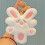Cute Rabbit Pendant Keychain Stylish Keyring Decoration-White 7