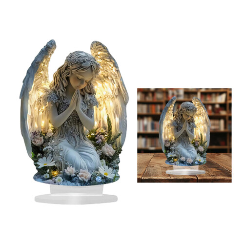 Statue d'ange gardien, Figurines d'ange de guérison-Modèle B33 2
