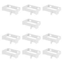 Porte-poubelles pliables, peu encombrants, assemblage-Blanc