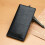 Versatile PU Wallet Slim PU Wallet with Card Slots-dark brown 7