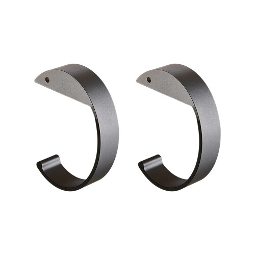 2Pcs Practical Table Hook for Bag Backpacks and Purse-Gray
