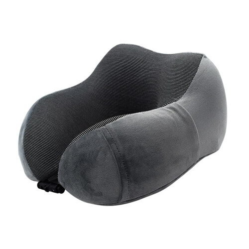 Travel Neck Pillow, Adjustable Flight Accessory with 360º Ergonomic Design