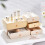 PP Silicone Drawer Organizers Stackable For-S Frostywhite 4