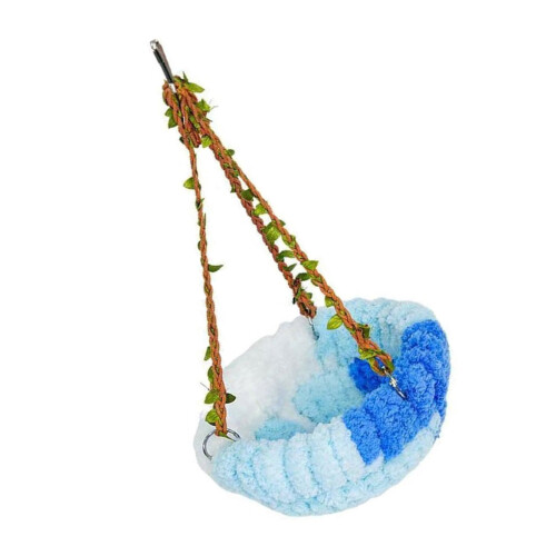 Lit hamac multi-usage pour perroquets, nid en peluche,-B