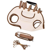 Cats-in-bag Bag Handbag for Puppies Carry Bag Outdoor-S   brown