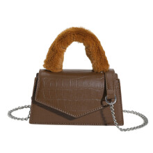 Chic and Functional Shoulder Bag Fashionable and-brown