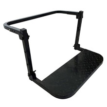 Universal Tire Wheel Step Folding And Adjustable Service Step For Pickup SUV And Big Truck Tire Mounted Auto Step Ladder
