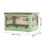 Folding Storage Basket, Collapsible Storage Bin with Removable Wheels, Stackable Closet Organizer Featuring Side Handles and 5-Side Access, Plastic Mu 2