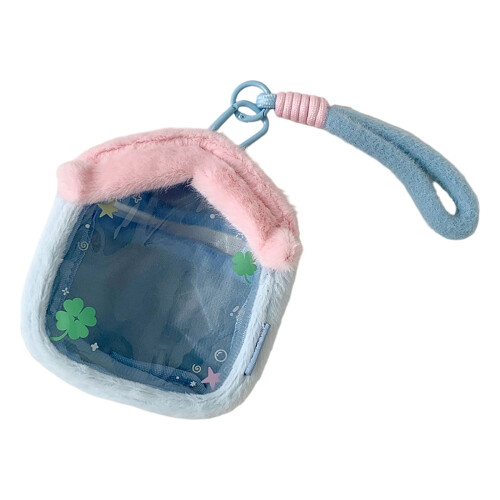 Zachte PVC-pluche pop-supervisortas Dimensionaal-Blauw