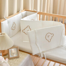(160*28cm, C2) Cot Side Protectors Cot Liner Protecting for Baby Bed Child Bed Guard Toddler Bed Guard Toddler Bed Rail Cot Liner Breat