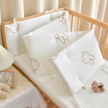 (240*28cm, C3) Cot Side Protectors Cot Liner Protecting for Baby Bed Child Bed Guard Toddler Bed Guard Toddler Bed Rail Cot Liner Breat