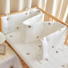 (200*28cm, C4) Cot Side Protectors Cot Liner Protecting for Baby Bed Child Bed Guard Toddler Bed Guard Toddler Bed Rail Cot Liner Breat
