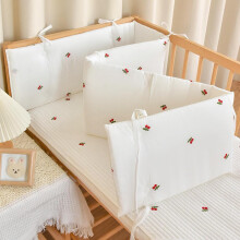 (180*28cm, C8) Cot Side Protectors Cot Liner Protecting for Baby Bed Child Bed Guard Toddler Bed Guard Toddler Bed Rail Cot Liner Breat