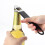 Pack of 3 Beer Bottle Openers with Rubberized Handle for 2