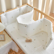 (150*28cm, C7) Cot Side Protectors Cot Liner Protecting for Baby Bed Child Bed Guard Toddler Bed Guard Toddler Bed Rail Cot Liner Breat