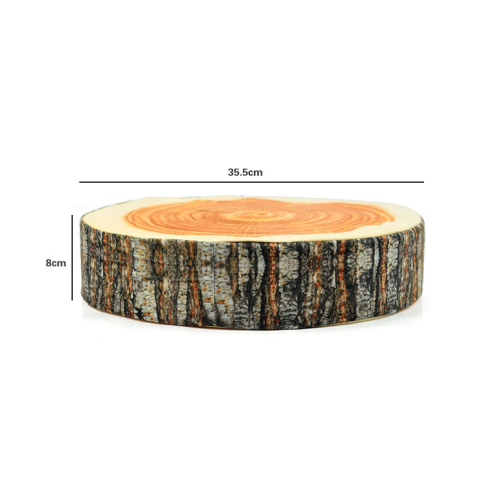 Μαξιλάρι Forest Decor Soft Circle, Στρογγυλό ριχτάρι για στήριξη μαξιλαριού κόκκυγα, 1