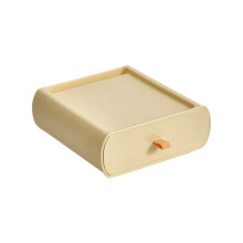 Stackable Clear Drawer Storage Box PP Silicone-S bright yellow