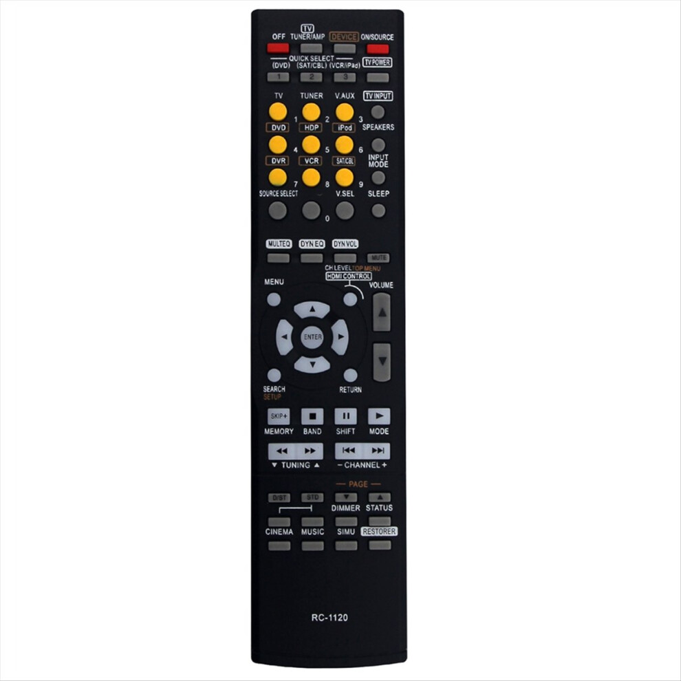 Rc-1120 Remote Control For Av Receiver Parts Avr-590 Dht590ba Avr-1610 Avr-1910 Avr1802 Avr2506 Avr2803 Avr3805 4854171109484