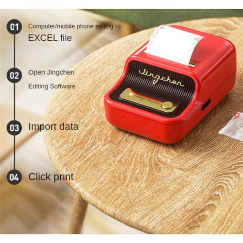 B21 Barcode Label Maker Wireless Thermal Printer for Office Commercial Pocket Mini Bluetooth with Label,Green 2