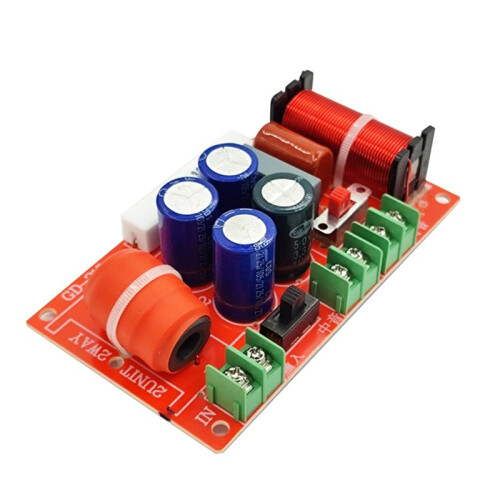 2 Way Treble Midrange Crossover Car Frequency Divider Speaker Modification Sound Quality A-Pillar Dedicated