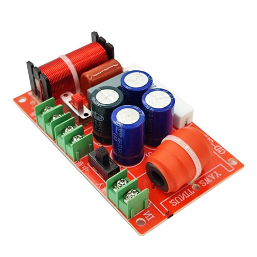 2 Way Treble Midrange Crossover Car Frequency Divider Speaker Modification Sound Quality A-Pillar Dedicated 1