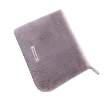 Small Makeup Brush Pouch Cosmetic Bag Organizer Bag-Gray