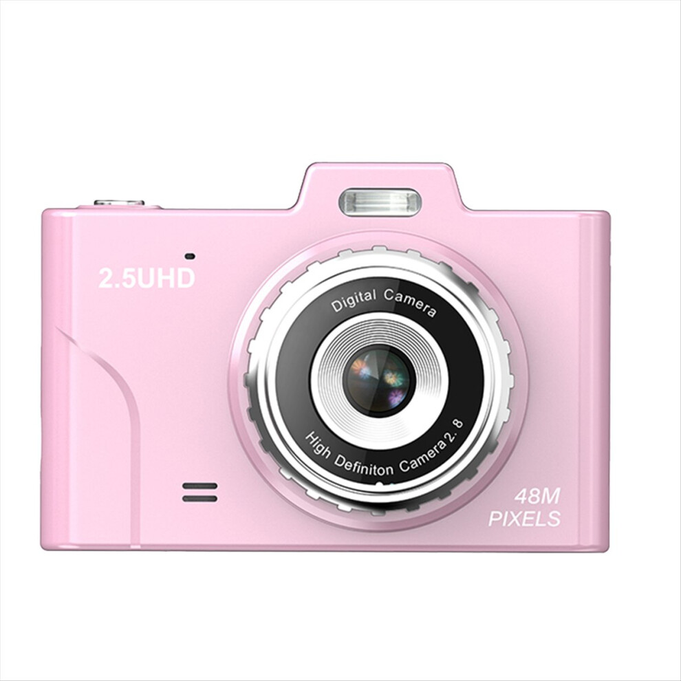 1080P Kid Camera 48Mp Dual Lenses 8X Optical Zoom Mini Ccd 2.8In Tft Screen Great Gift For Boys Girls Kids- Pink 4854171119308