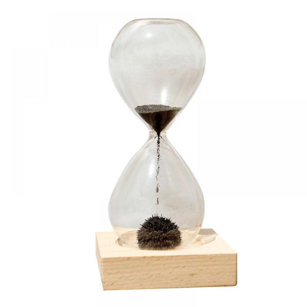 Sand's Dance, Magnetic Hourglass With Stalagmite Formation For Practical Timer