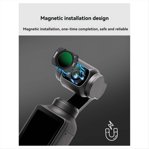 Lens Filter Set for Pocket 3 Includes ND CPL Polarizers Flexible Lenses Accessories 2