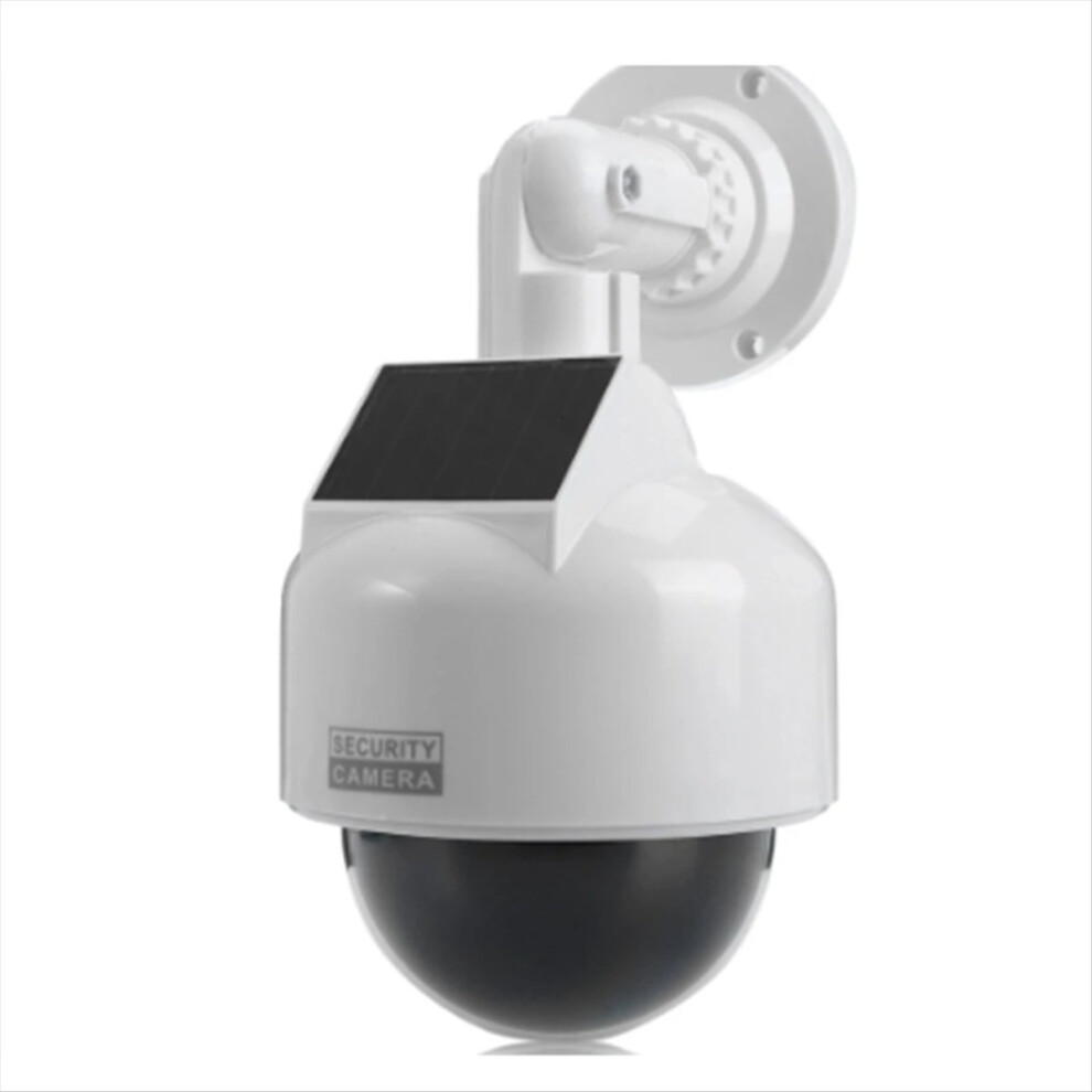 Simulation Security Camera With Flashing Led 360 Rotation Dummy Cctv Dome Indoor/Outdoor Monitor Powered Light 4854171121400