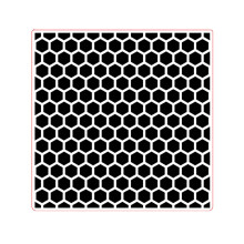 Honeycomb Textured Templates Embossing Stencils for Scrapbooking