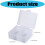 Adjustable Plastic Coin Box for Easy Portability and Display 3