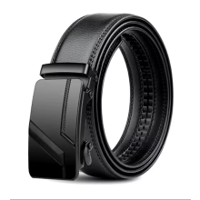Mens Luxury Automatic Buckle Belt (Black)