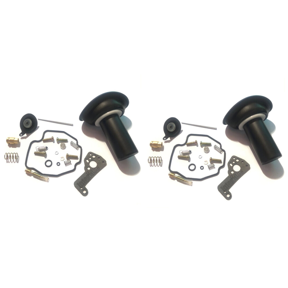 2Set For Virago Xv535 1990-2001 Xv 535 Motorcycle Black 4851741379810
