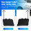 Rear Bumper Tow Hook Eye Cap for MK5 2006-2011 Par 6