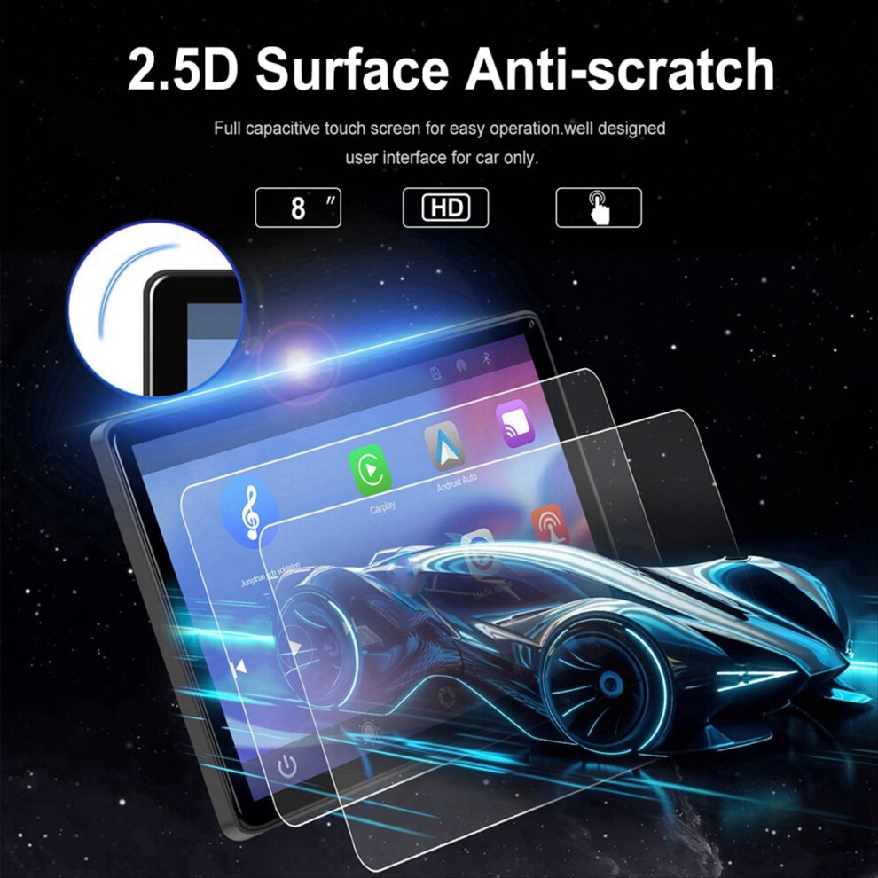8Inch Ips Screen Carplay Monitor Wireless Android 4851741314743