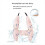 Car H Shape Headrest Pillow Kid Sleeping Safety He 6